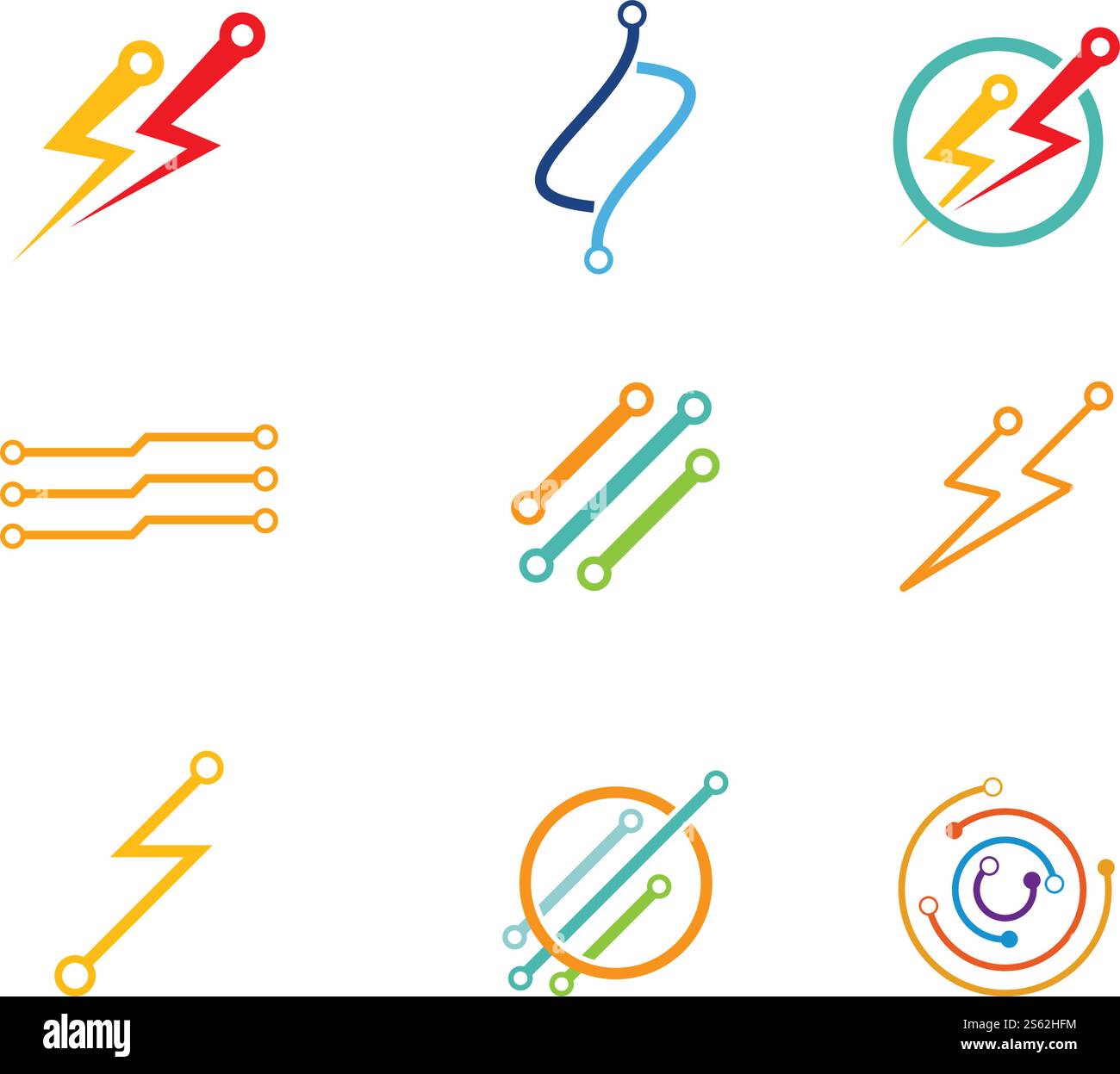 Circuit technology logo vector template Stock Vector Image & Art - Alamy