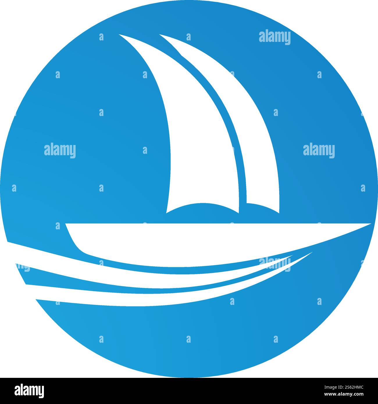 sailing logo vector icon template Stock Vector Image & Art - Alamy