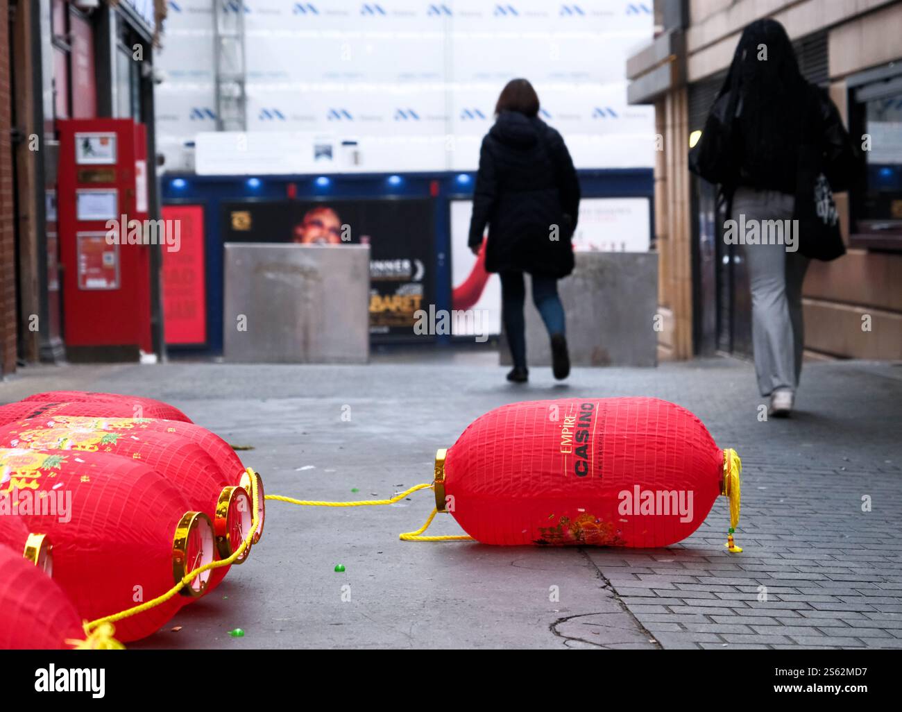 Chinatown, London, UK. 15th Jan 2025. Chinatown in London prepares for