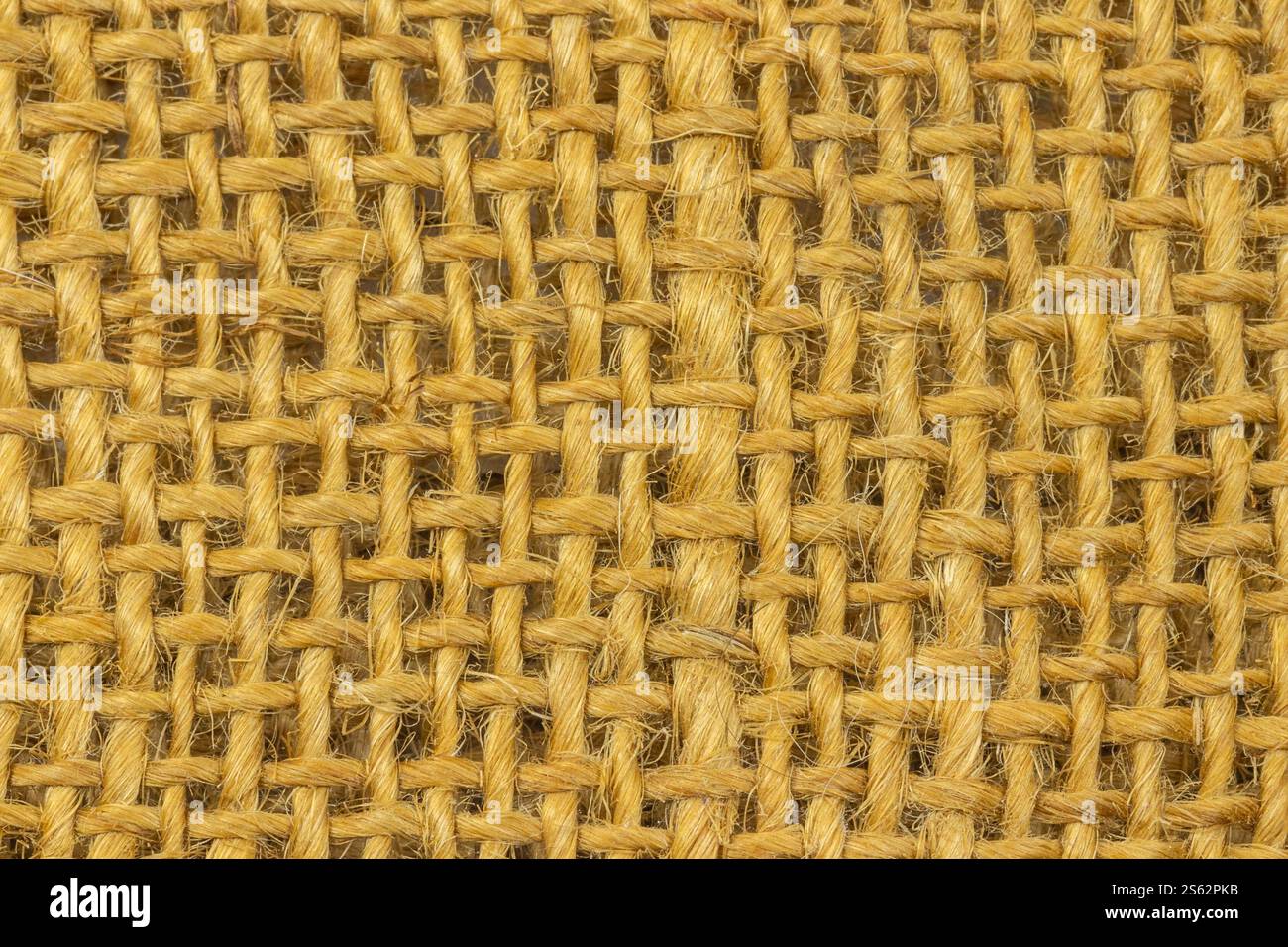 Woven burlap texture, close-up Stock Photo