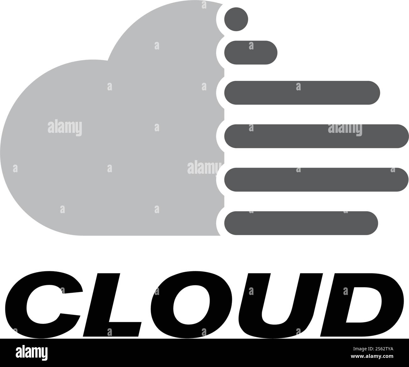 cloud technology logo vector template design Stock Vector Image & Art ...