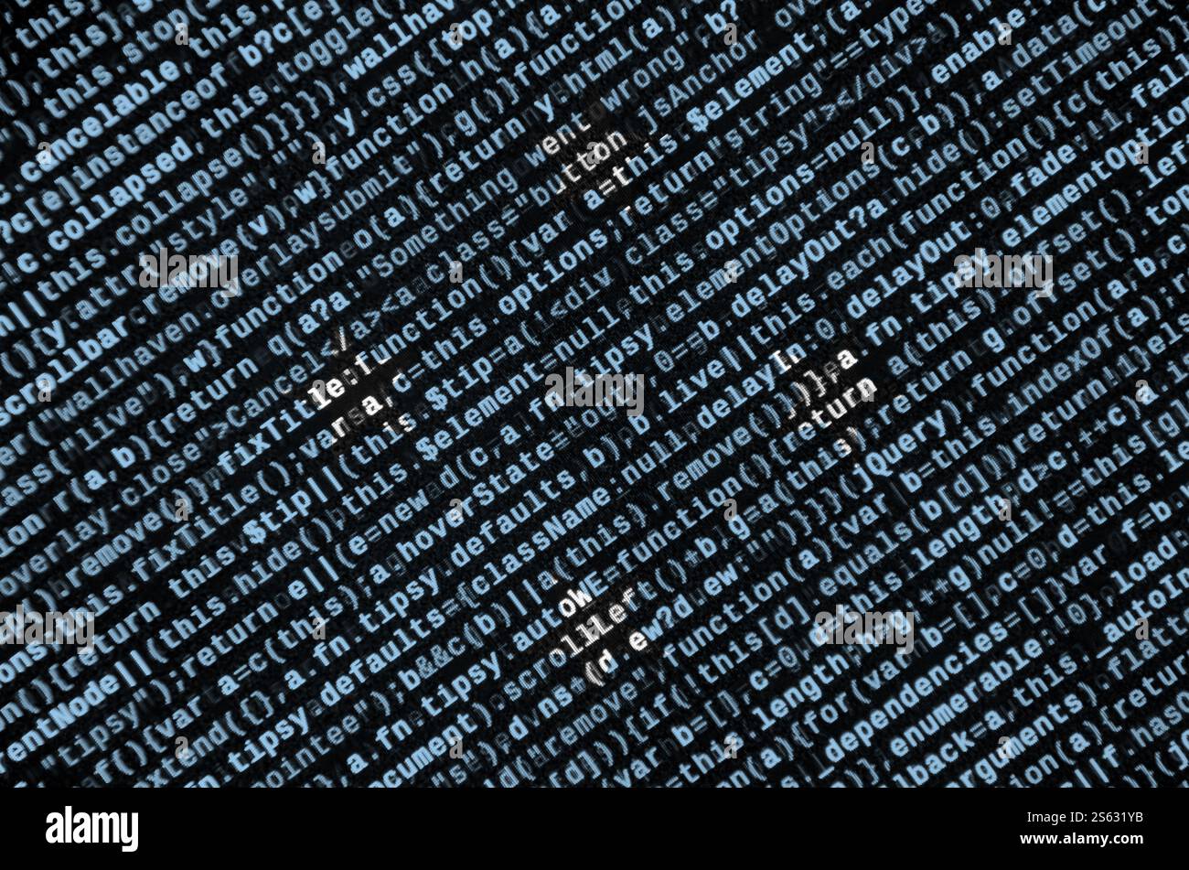 Micronesia flag is depicted on the screen with the program code. The concept of modern technology and site development. Micronesia flag is depicted Stock Photo