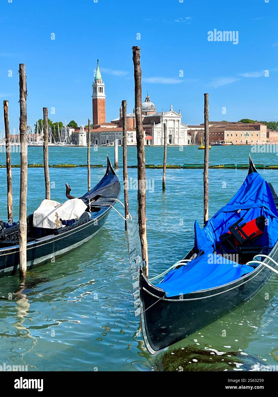 Gondolas of Venice in Italy Stock Photo - Alamy