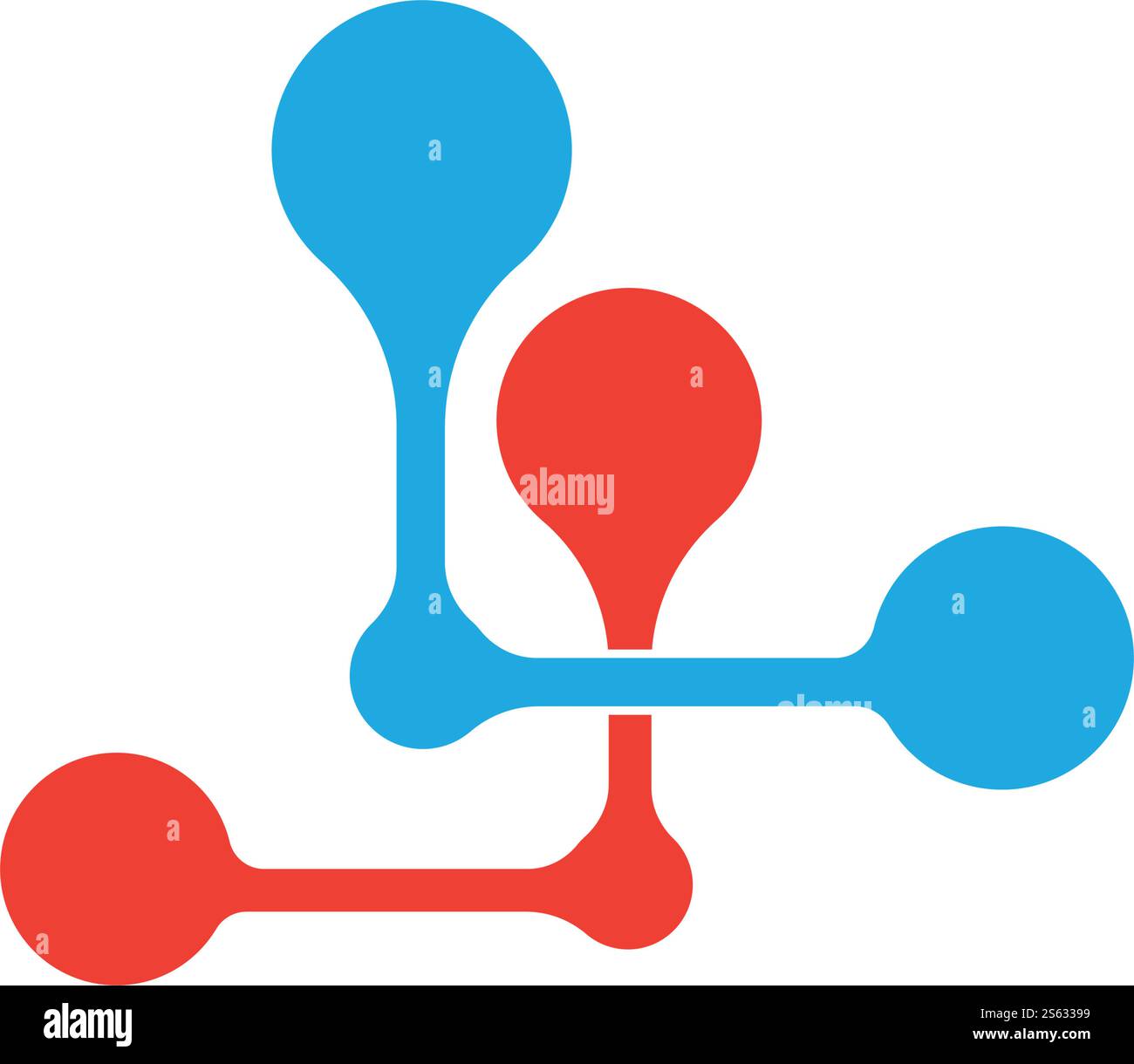 molecule logo vector icon template Stock Vector Image & Art - Alamy