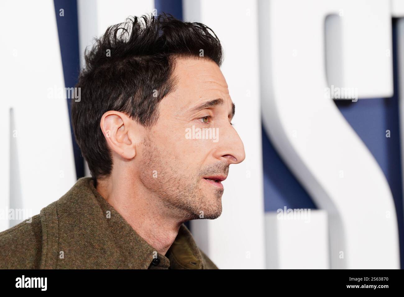 Adrien Brody attending the special screening of The Brutalist, at