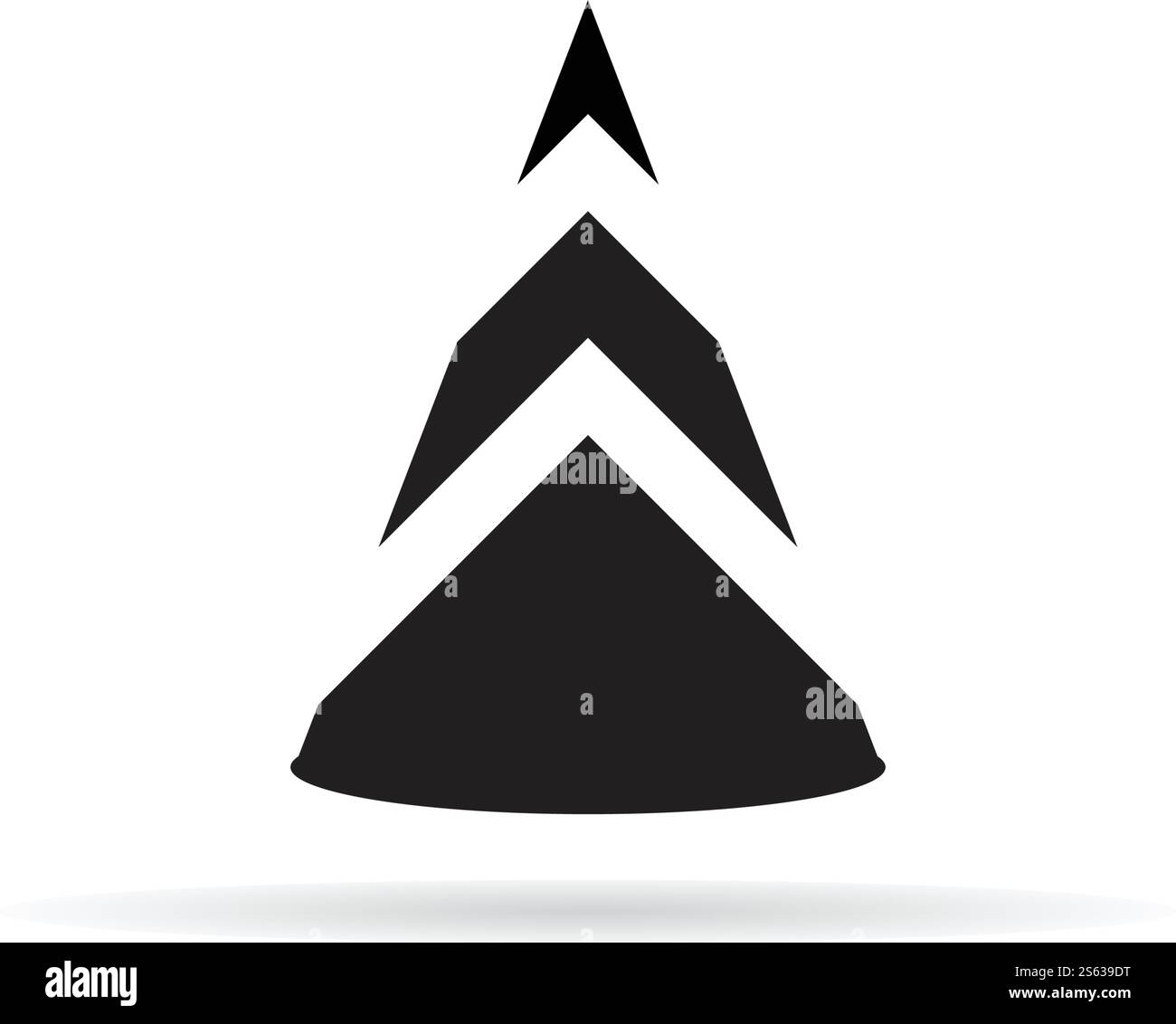 cone icon logo vector illustration Stock Vector Image & Art - Alamy