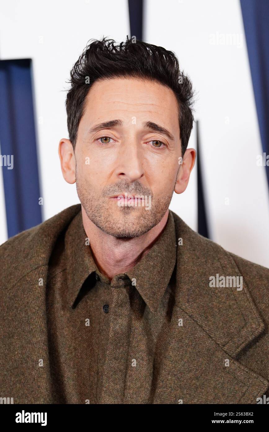 Adrien Brody attending the special screening of The Brutalist, at