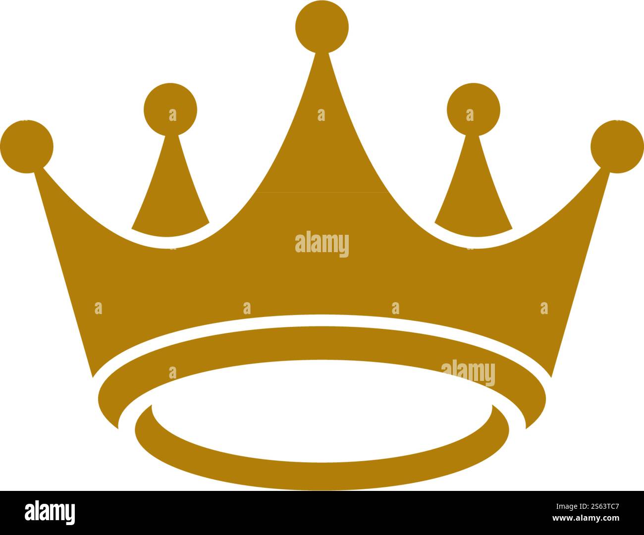 Crown Logo Template vector illustration Stock Vector Image & Art - Alamy