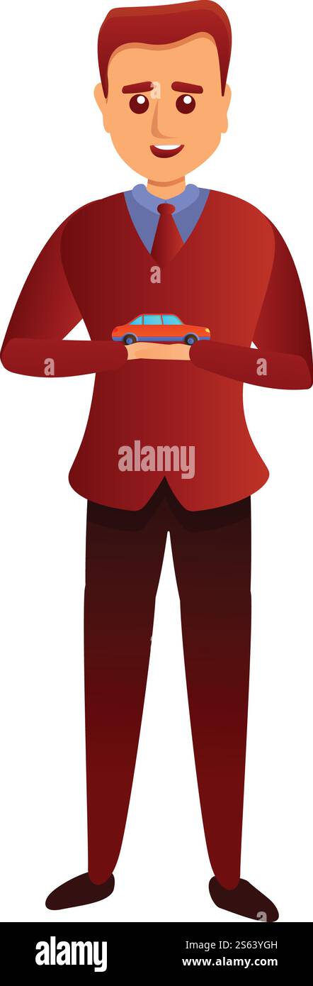 Estate car cartoon vector icon hi-res stock photography and images - Alamy