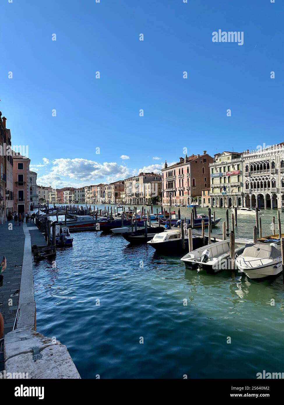 Venice canal - Smartphone Captured Stock Image