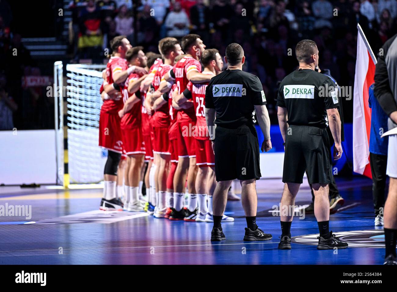 Arbitro, Referee IHF Dekra during IHF Men's - Handball World ...