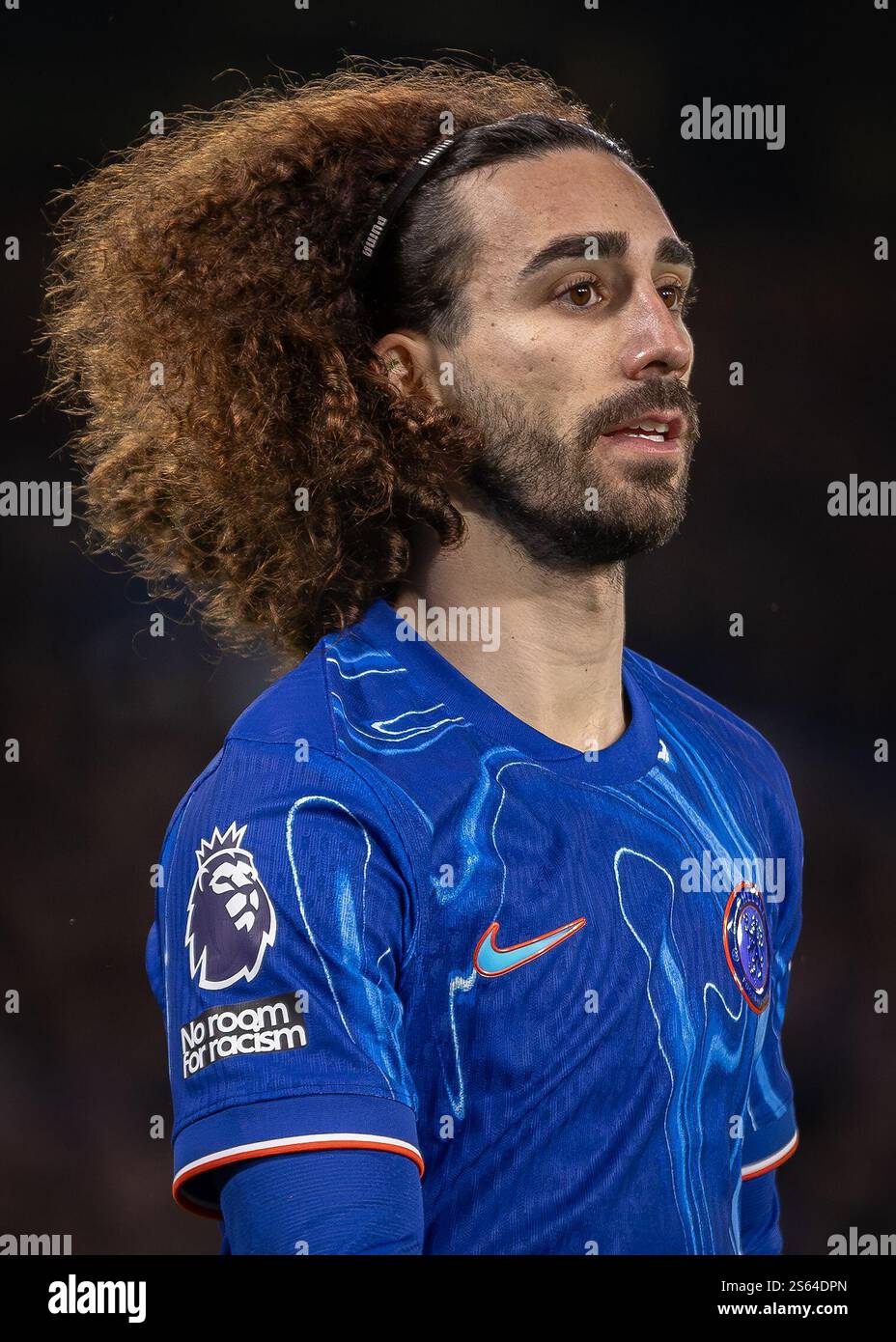 London UK 14th Jan 2025 Marc Cucurella Of Chelsea During The london-uk-14th-jan-2025-marc-cucurella-of-chelsea-during-the