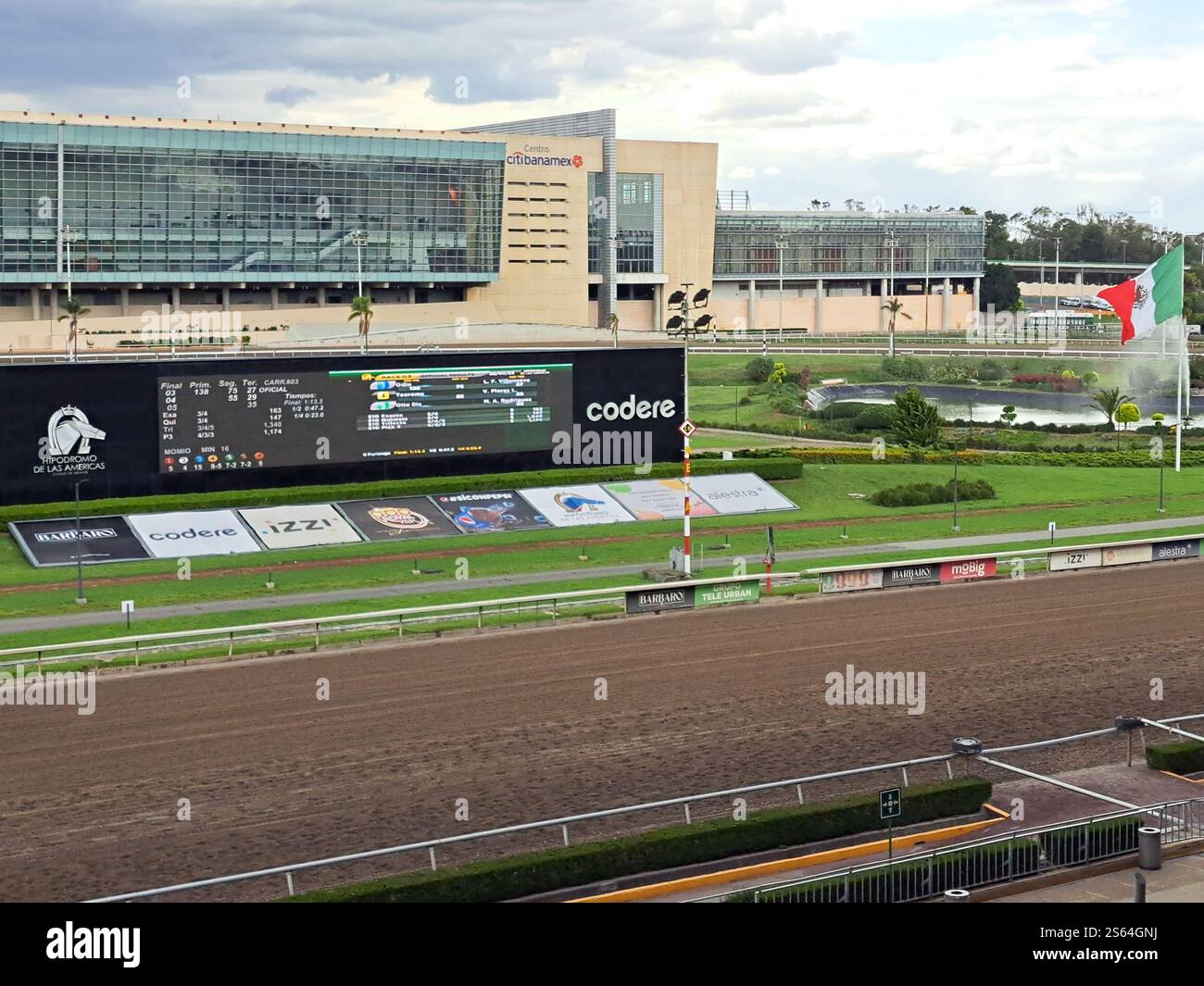 Mexico City, Mexico - Jul 22 2023: The Hipodromo de las Americas y