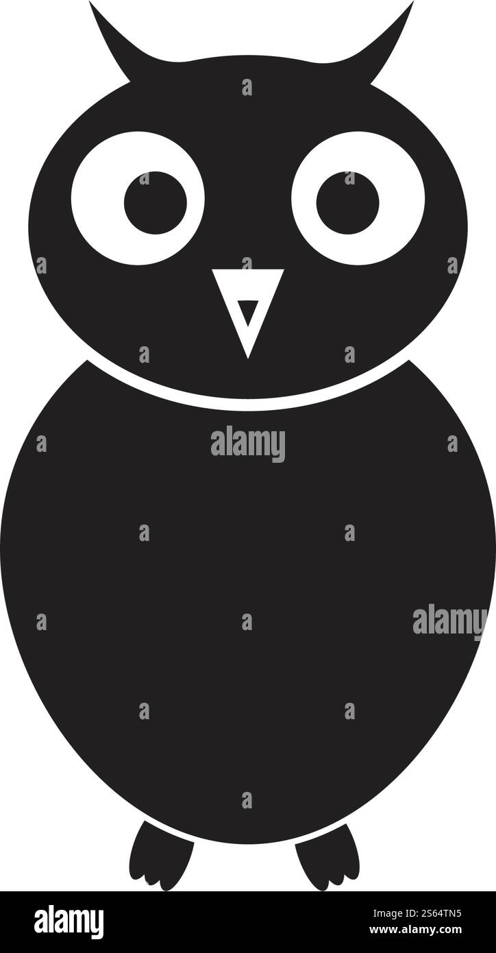 Owl logo vector icon template Stock Vector Image & Art - Alamy