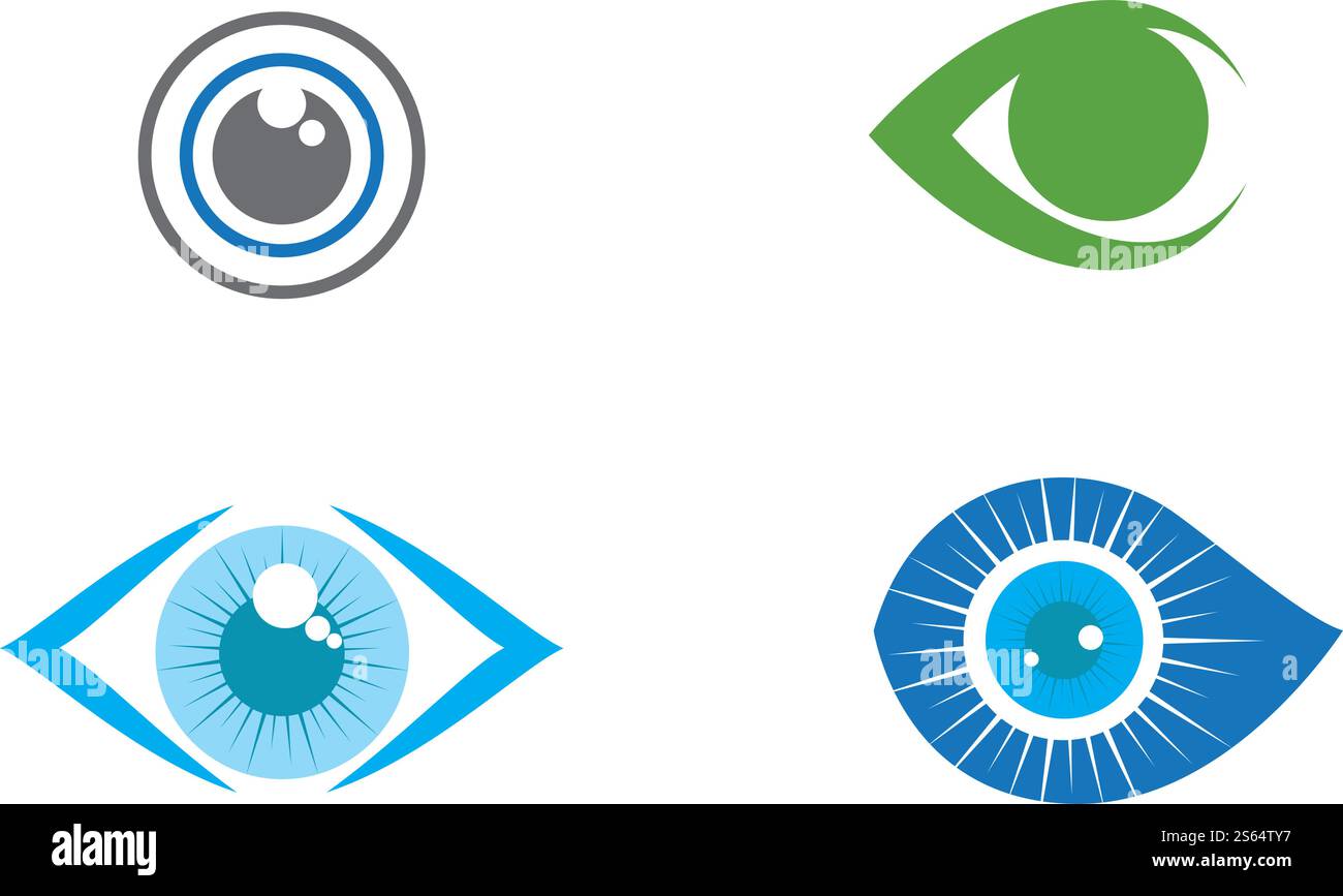 Eye Branding Identity Corporate Eye Care vector logo design Stock ...