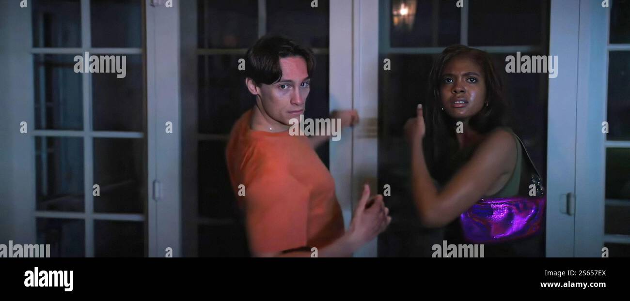 WHEN IT RAINS IN LA, from left: Felix Merback, Taylor Brianna, 2024 ...