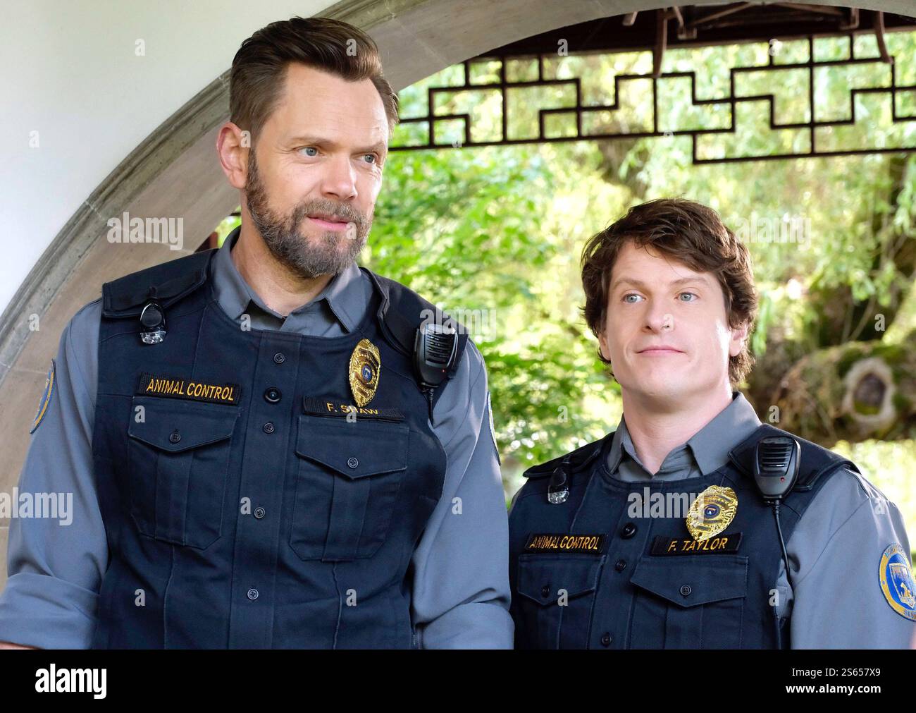 Michael Rattler ANIMAL CONTROL, from left: Joel McHale, Michael Rowland, Rattlers and ...