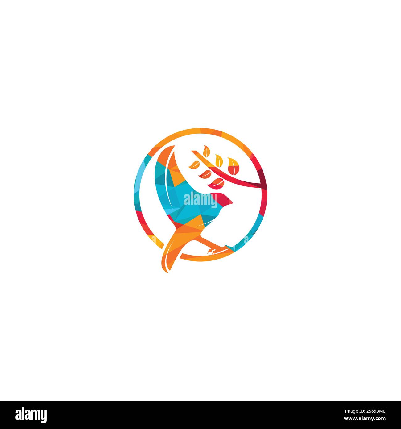 Bird vector logo design template Stock Vector Image & Art - Alamy