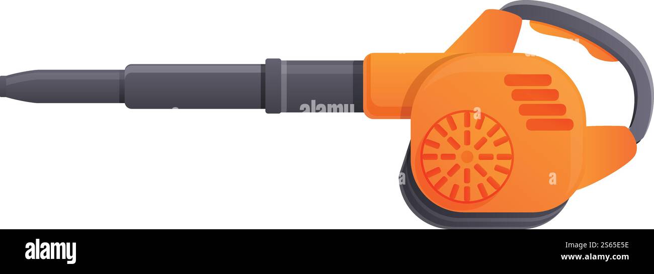 Gas powered leaf blower Stock Vector Images - Alamy