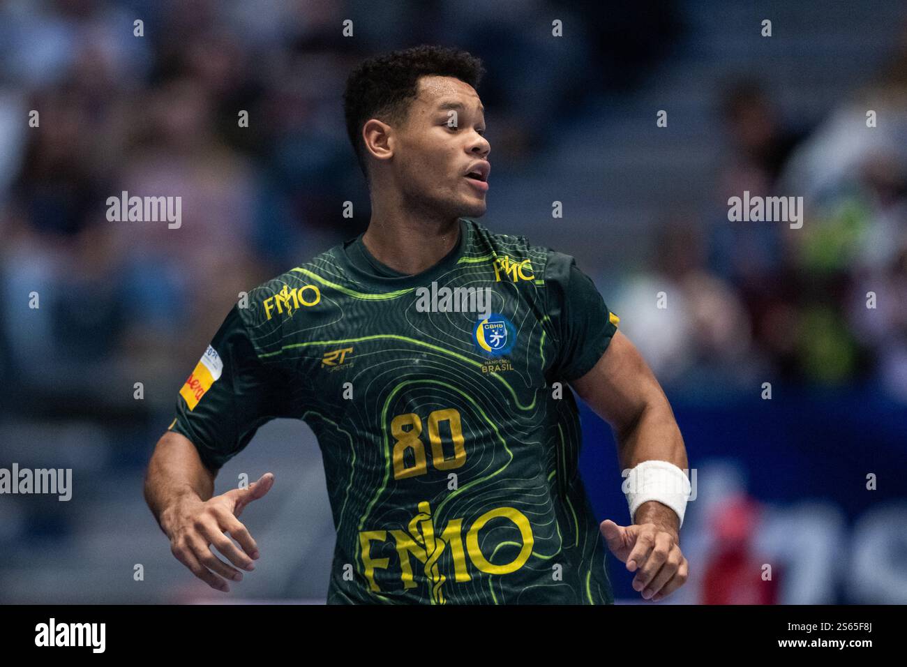 250115 Edney Oliveira of Brazil during the 2025 IHF World Men's
