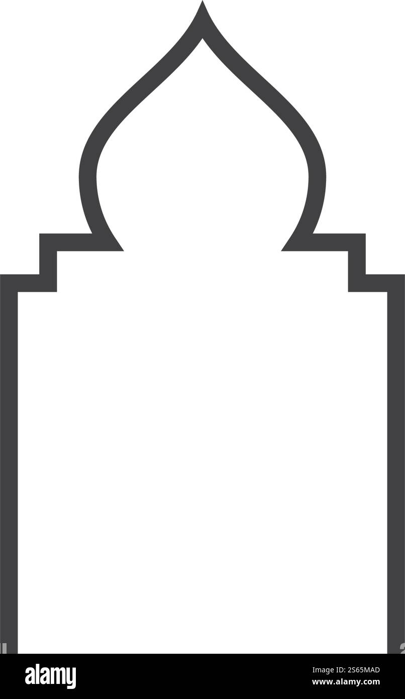 Islamic logo and symbol, Mosque icon vector template Stock Vector Image ...