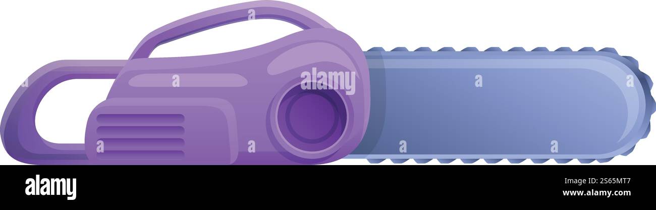 Chainsaw cutter icon. Cartoon of chainsaw cutter vector icon for web ...
