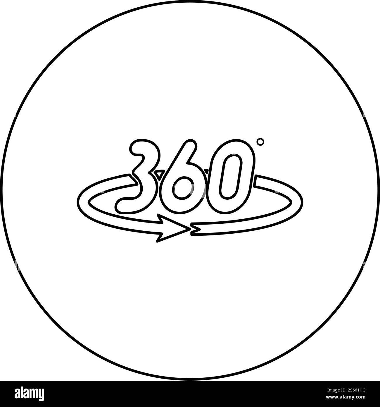 How To Draw A 360 Degree Circle