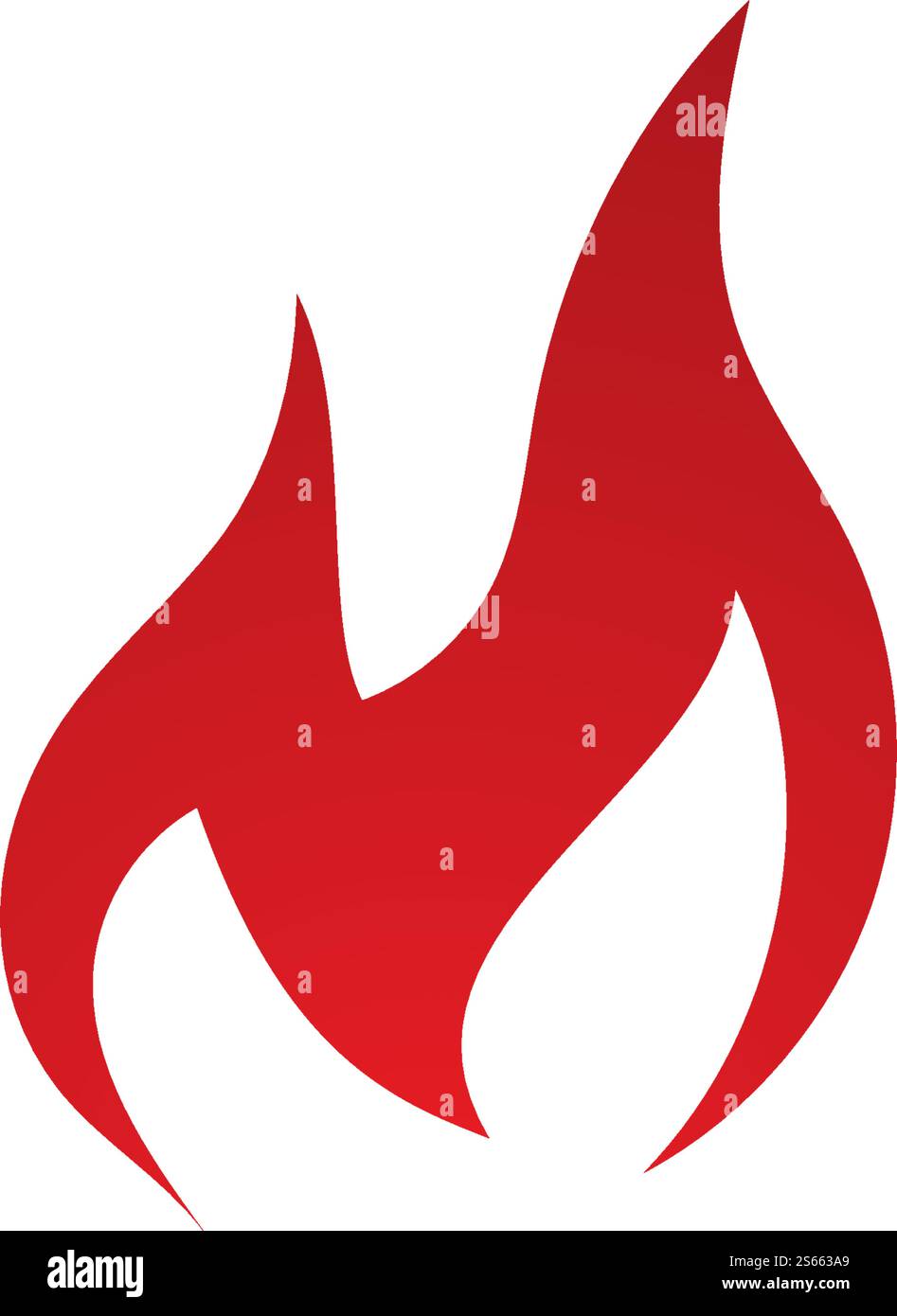 Fire flame Logo Template vector Stock Vector Image & Art - Alamy