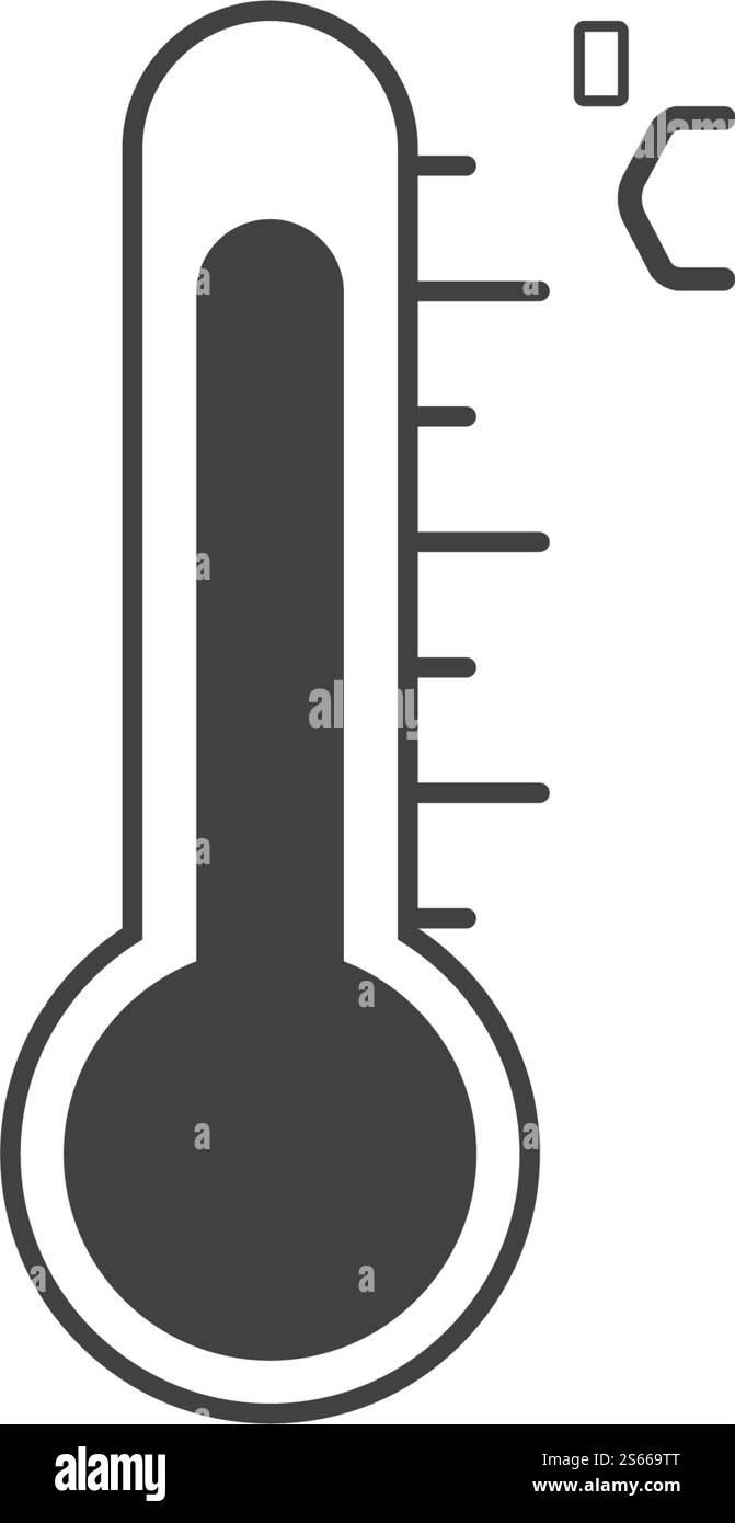 Thermometer icon vector illustration flat design Stock Vector Image ...