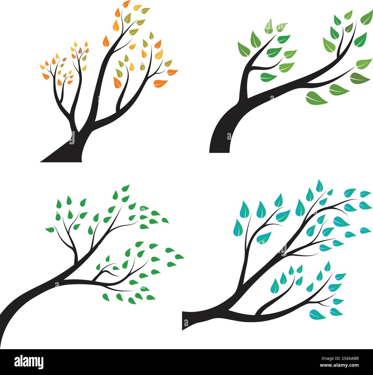 Tree logo template vector illustration Stock Vector Image & Art - Alamy