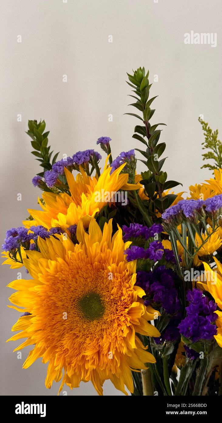 aesthetic spring bouquet - Smartphone Captured Stock Image
