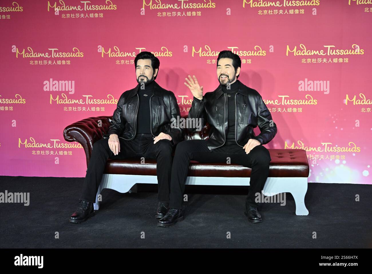 Chinese American pop icon and singer Fei Xiang unveils his wax likeness ...