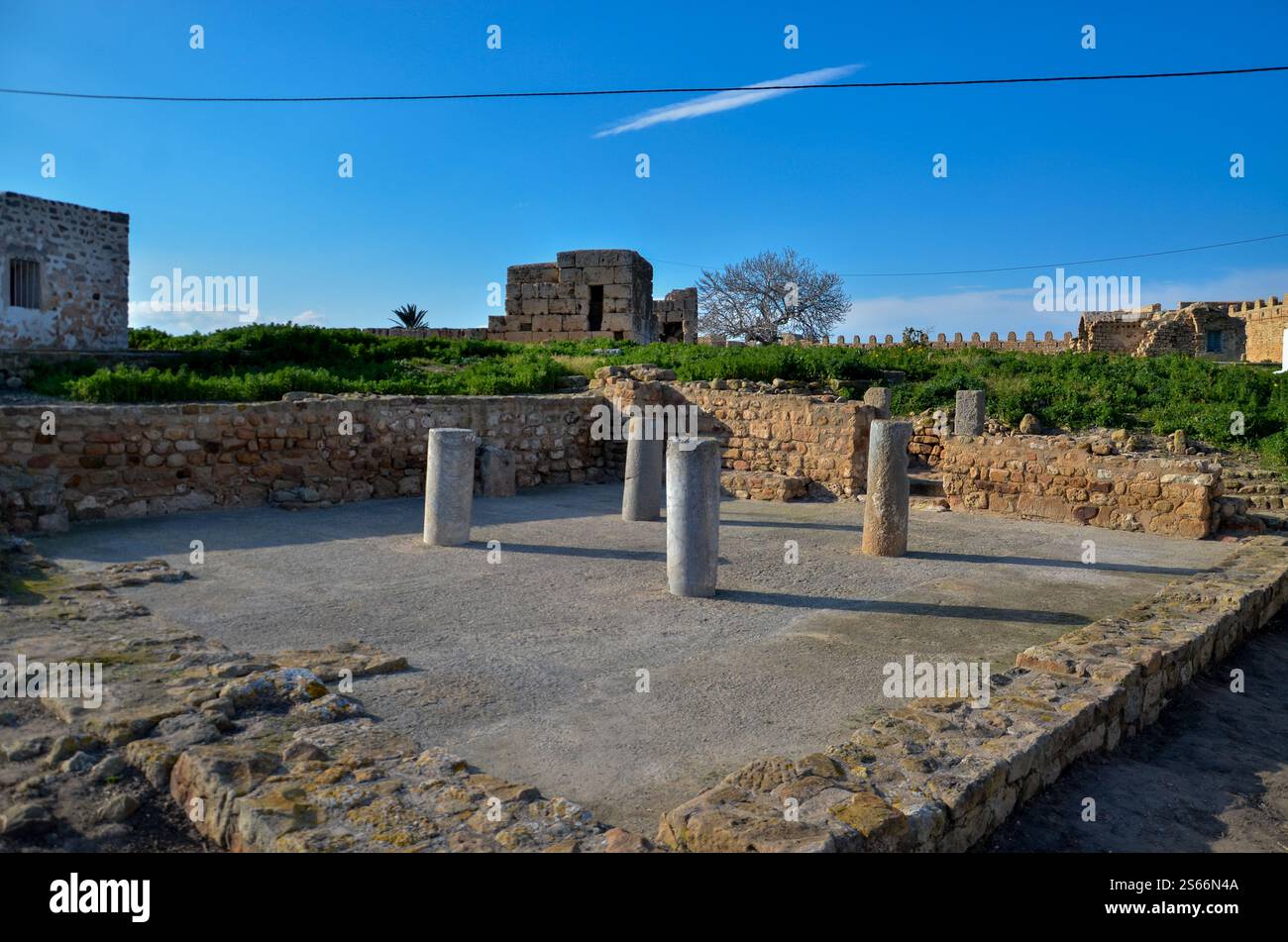 January 11, 2025: Kelibia, Tunisia. 12 January 2025. The Fort of ...