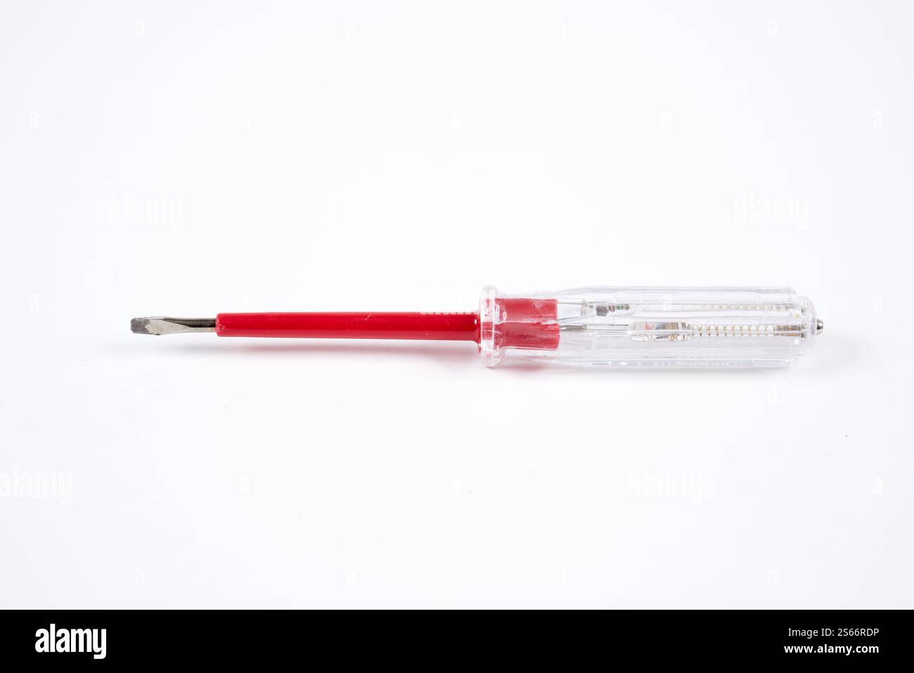electric control pen on white background Stock Photo