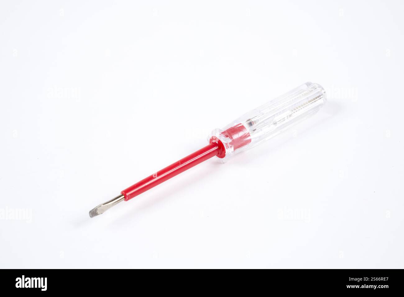 electric control pen on white background Stock Photo