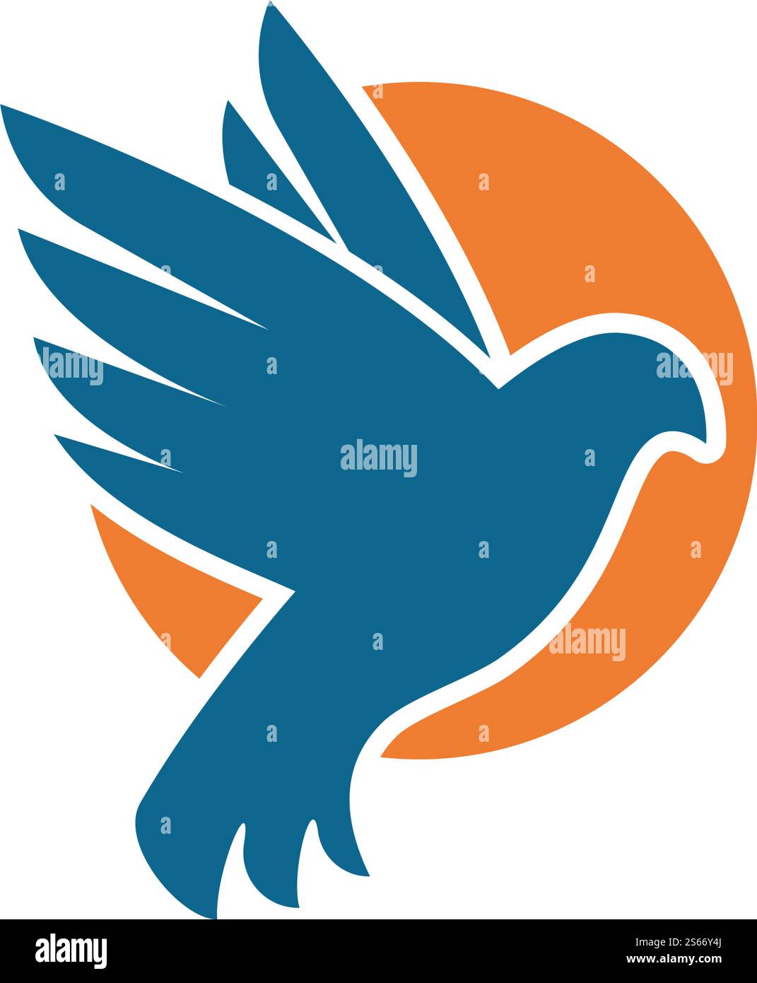 Dove bird logo Template vector illustration Stock Vector Image & Art ...