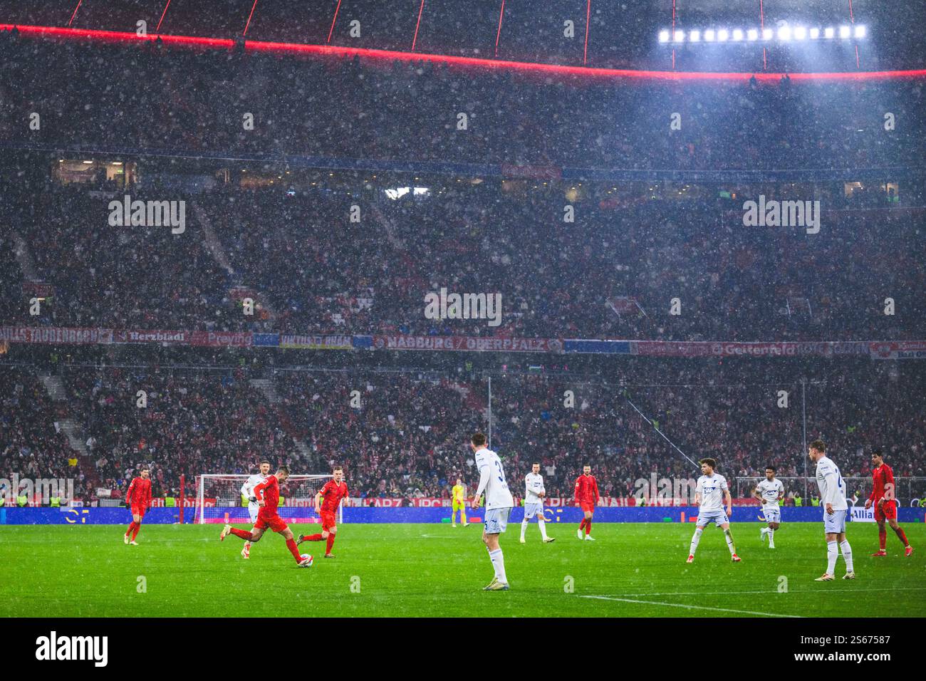 15 January 2025, Bavaria, Munich Soccer Bundesliga, Bayern Munich