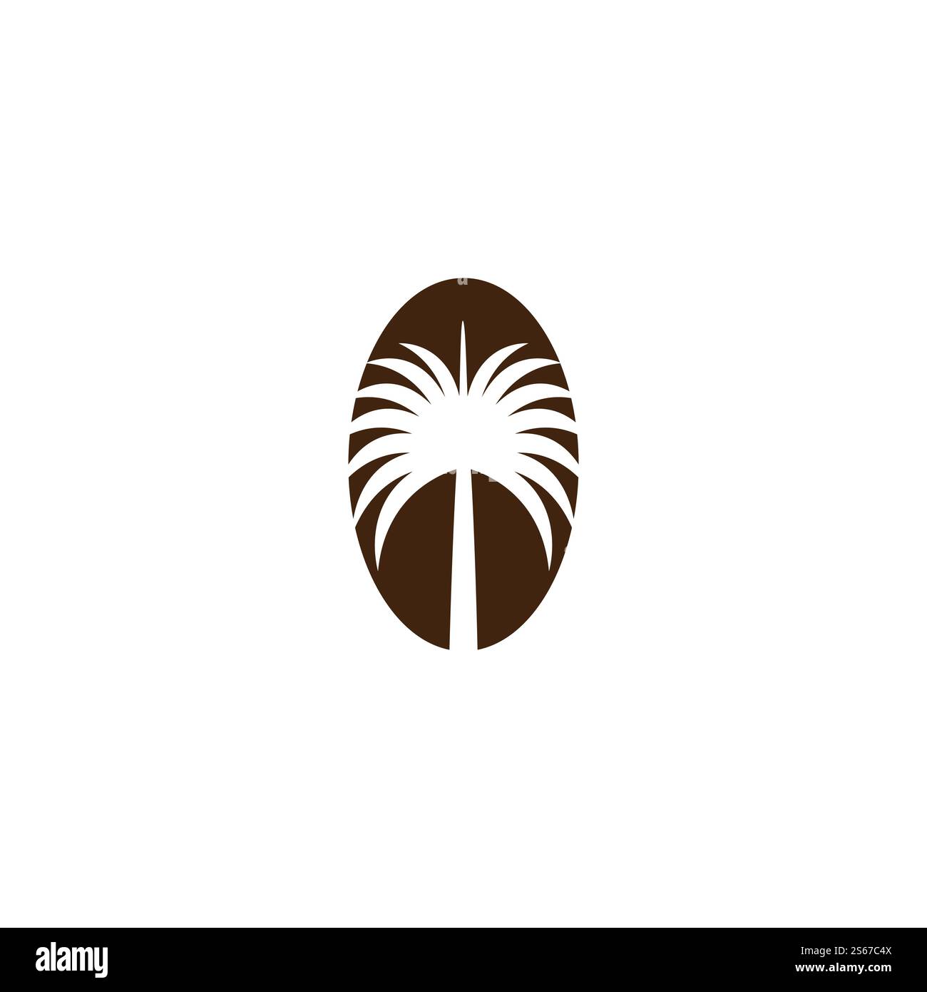 Dates tree  Logo Template vector symbol nature Stock Vector