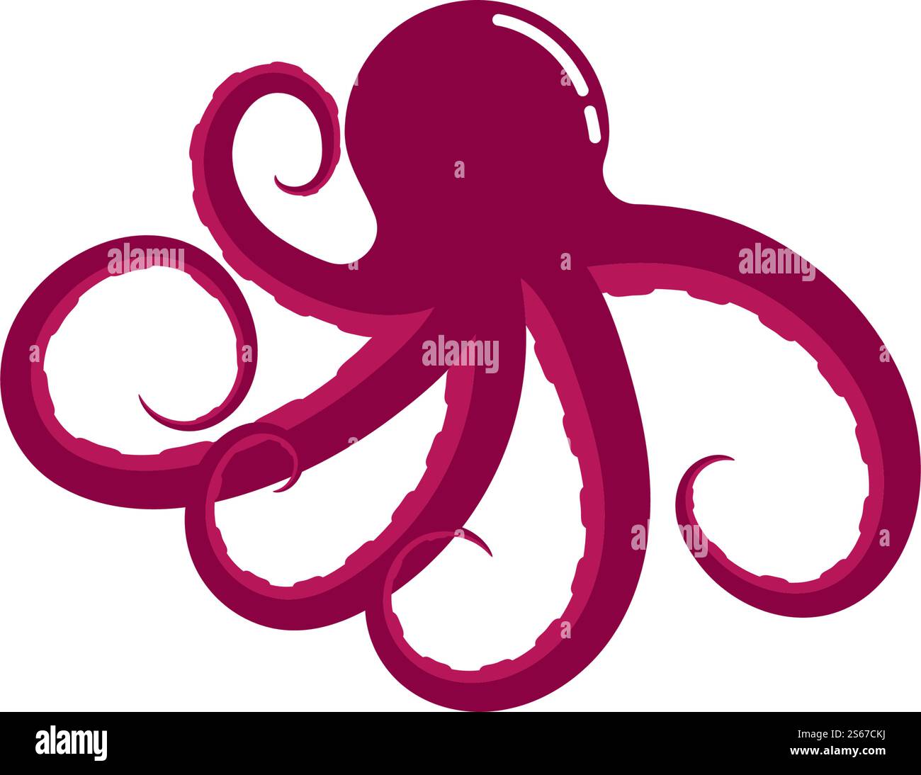 Octopus Vector Logo Octopus logo ilustration vector template Stock Vector Image & Art - Alamy