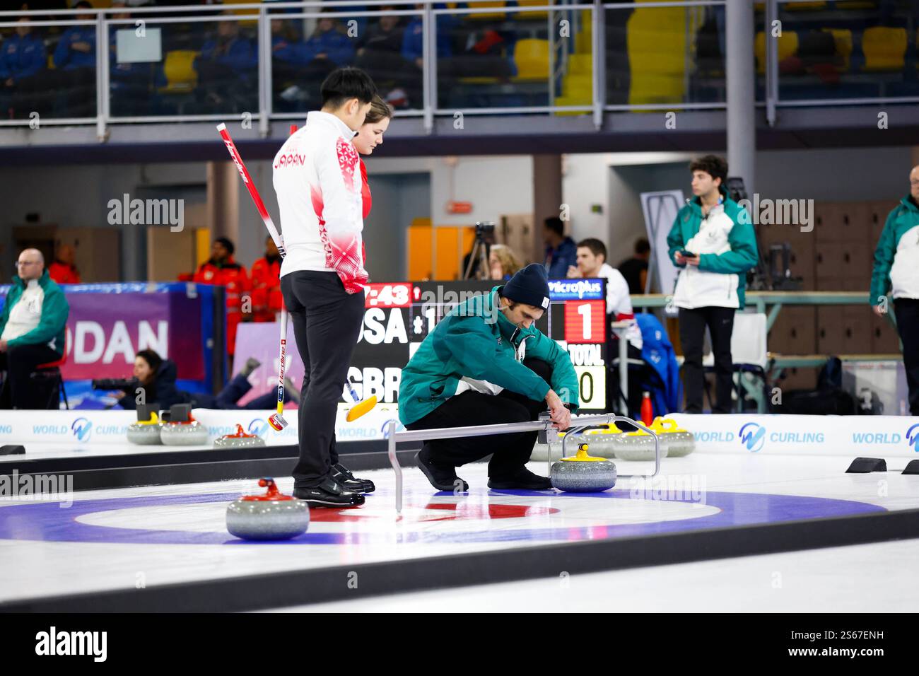 Taiki Kudo (JPN), JANUARY 11, 2025 Curling Mixed Doubles between