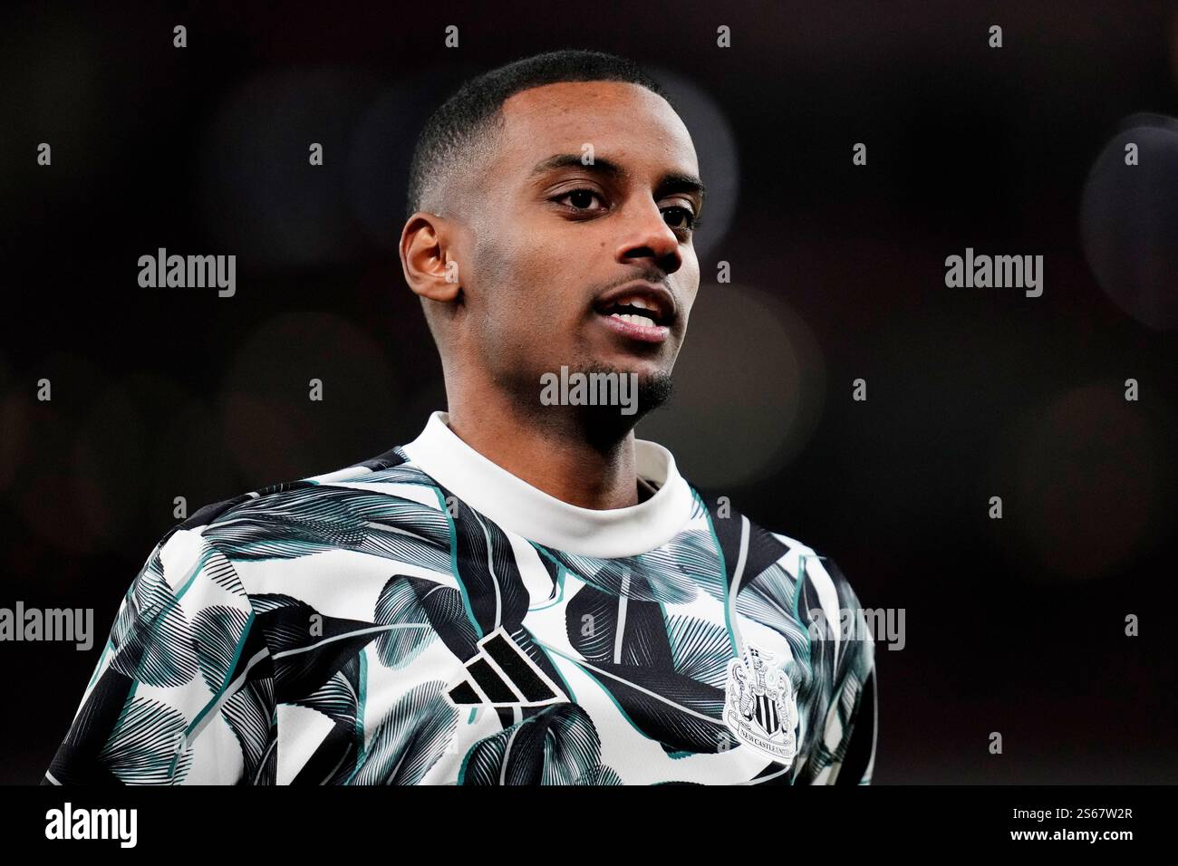 File photo dated 07-01-2025 of Newcastle United's Alexander Isak who is ...
