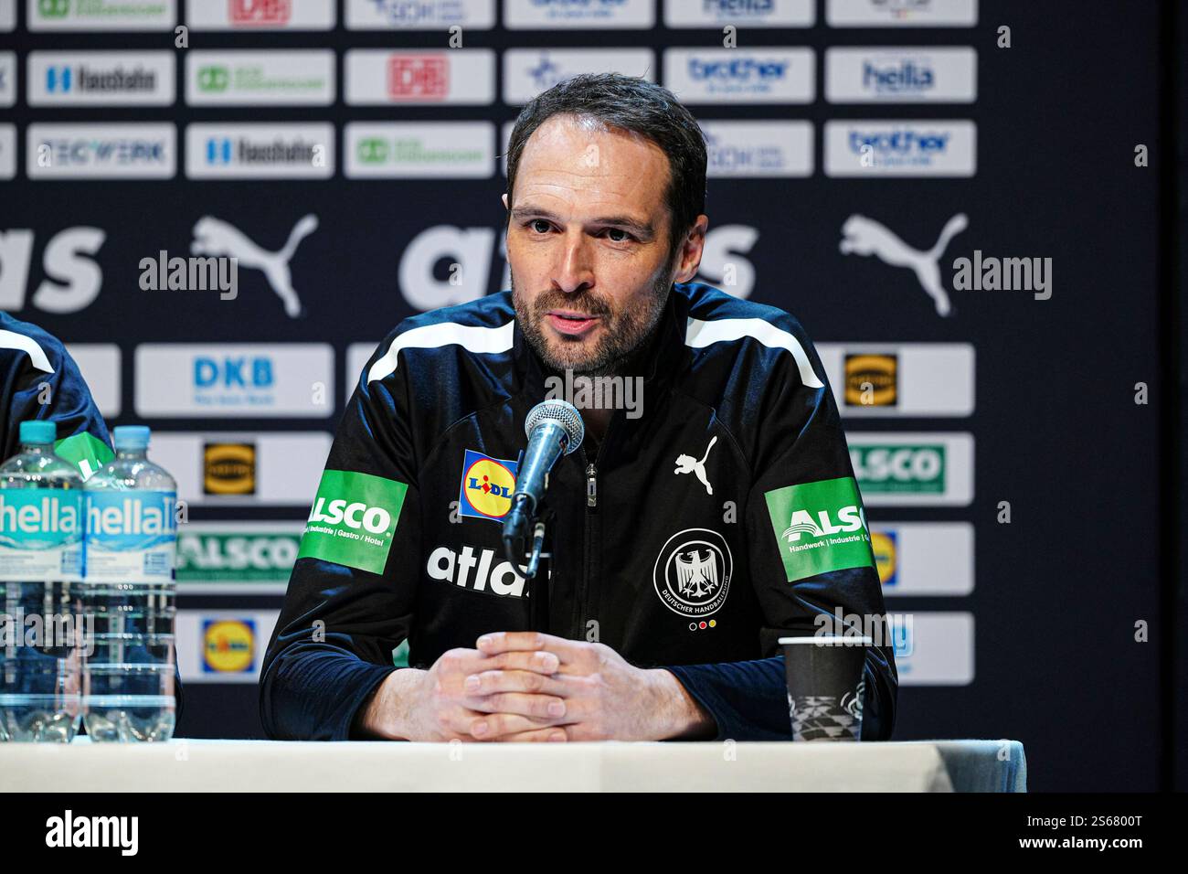 Benjamin Hatton Benjamin Chatton (Deutschland, ManaDEN) DEN, Pressekonferenz ...