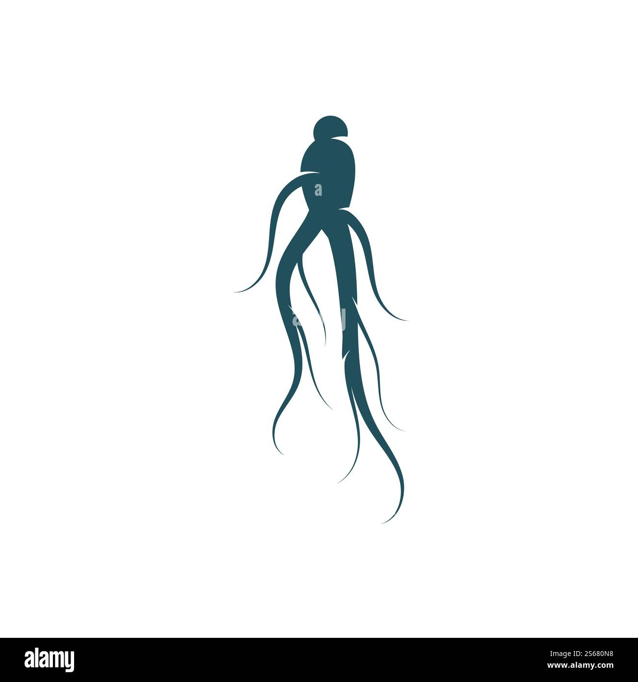 Ginseng Logo Template vector symbol nature Stock Vector