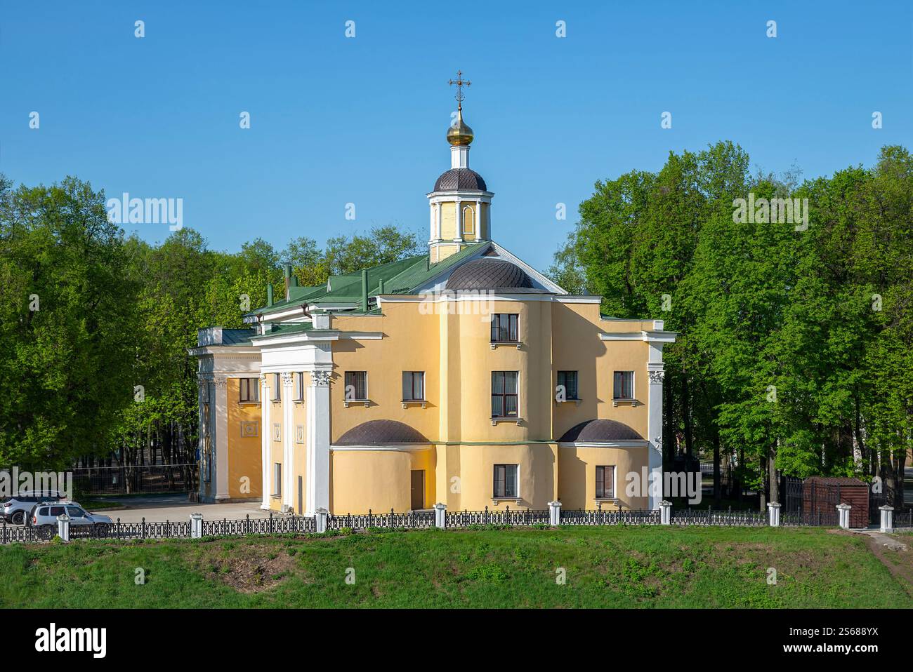 The ancient Church of Elijah the Prophet. Ryazan, Russia Stock Photo