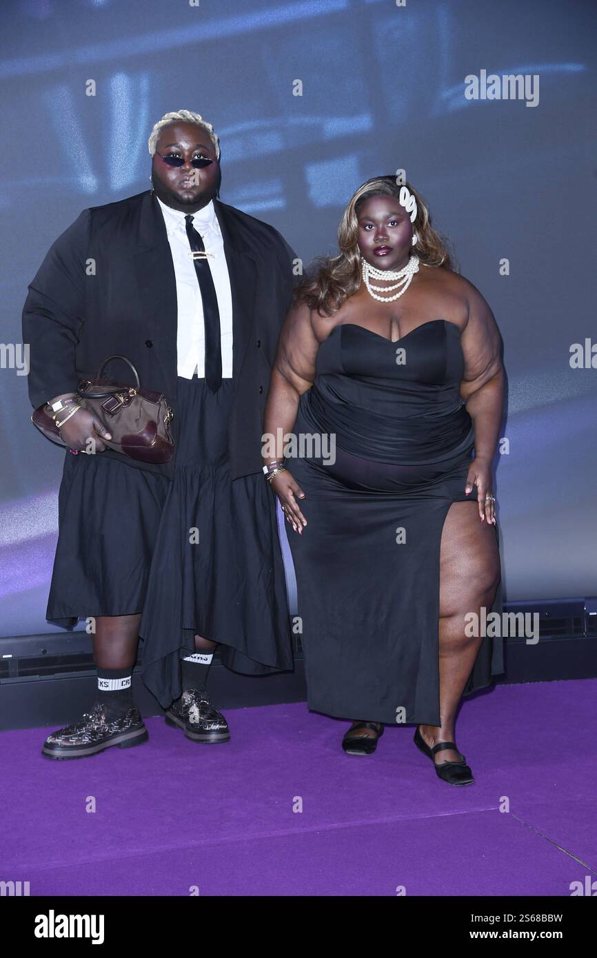 Richmond Rockson und Richlove Rockson bei der Premiere BACK IN ACTION ...