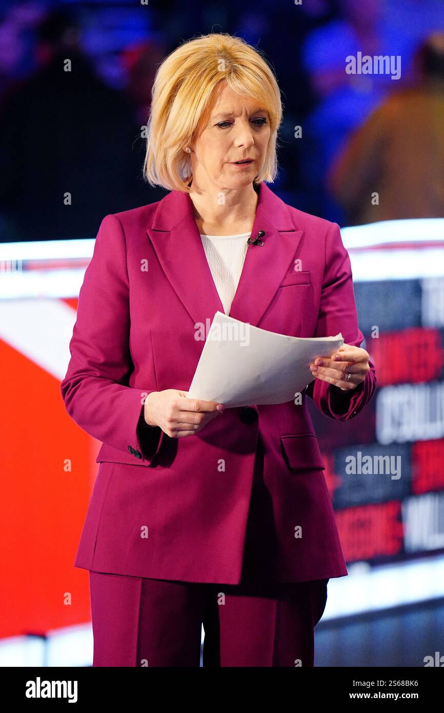 Presenter Hazel Irvine during day five of the 2025 Johnstone's Paint ...