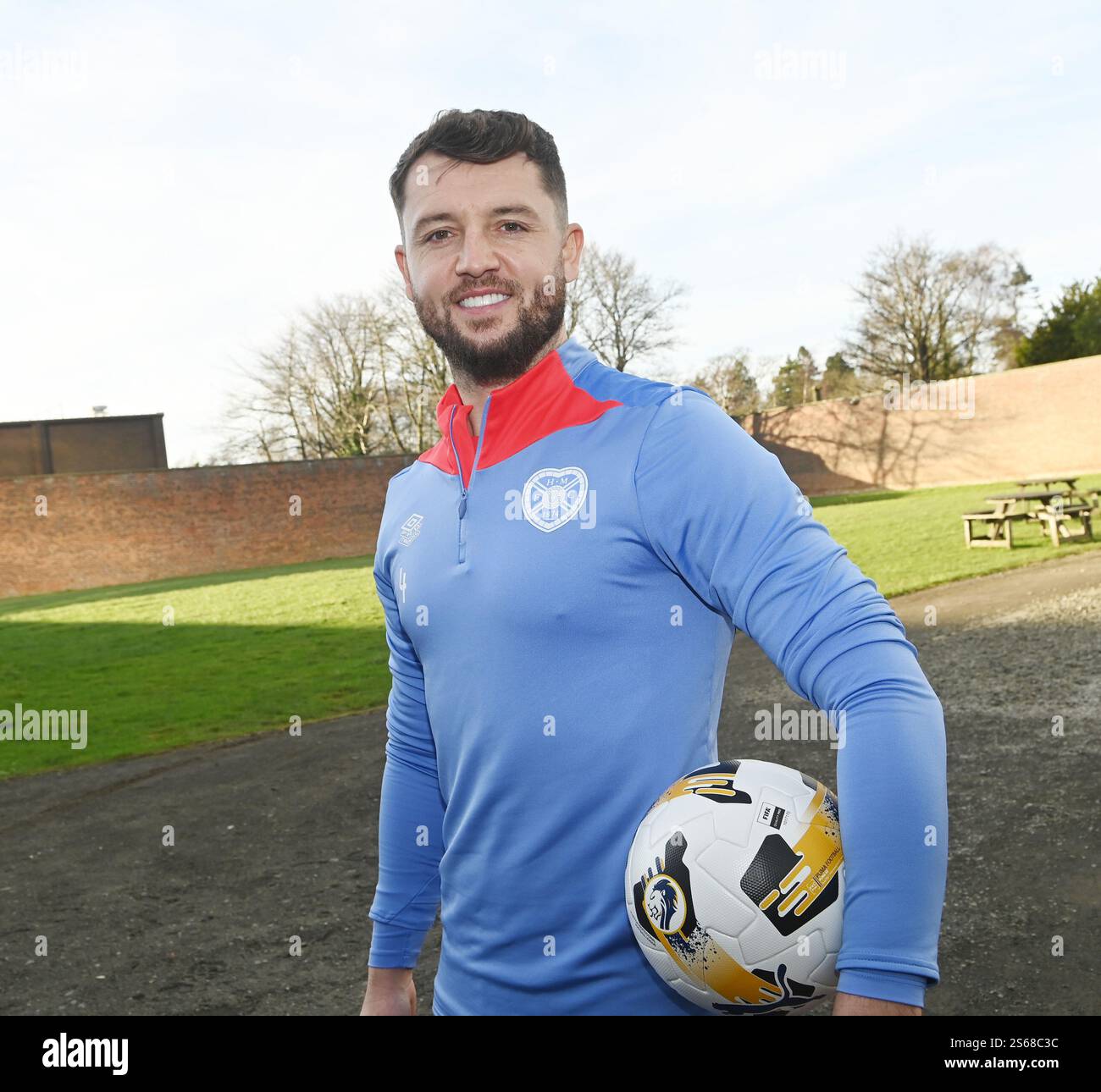 Oriam Sports Centre Edinburgh.Scotland.UK.16th Jan 2025 Hearts Training
