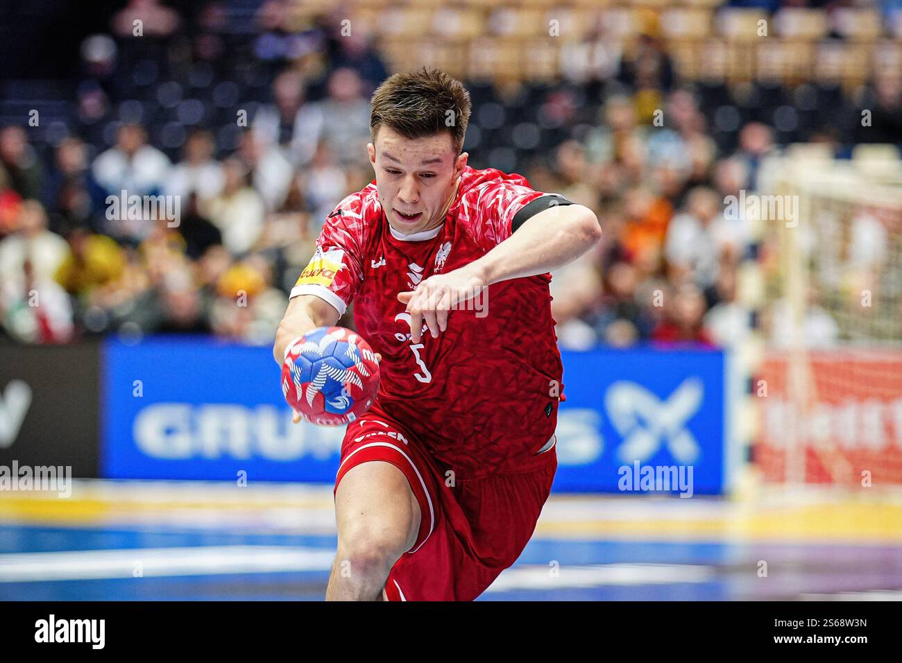 Michal Olejniczak (Polen, 05) DEN, Deutschland vs. Polen, Handball