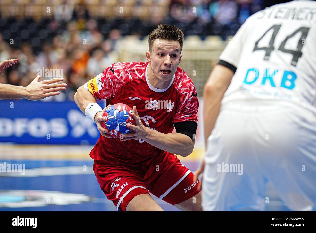 Michal Olejniczak (Polen, 05) DEN, Deutschland vs. Polen, Handball
