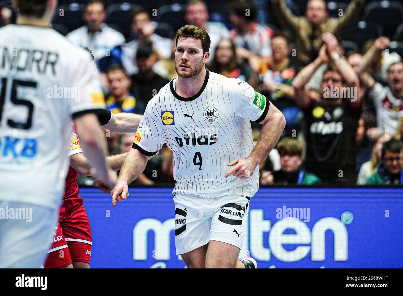 Johannes Golla (Deutschland, 04) DEN, Deutschland vs. Polen, Handball